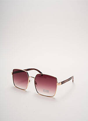 Lunettes de soleil imprimé animal rose CITY VISION EYEWEAR femme