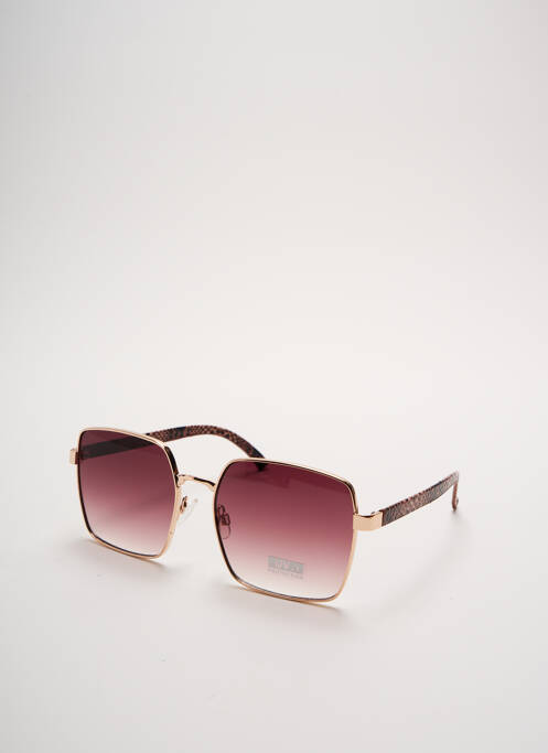 Lunettes de soleil imprimé animal rose CITY VISION EYEWEAR femme