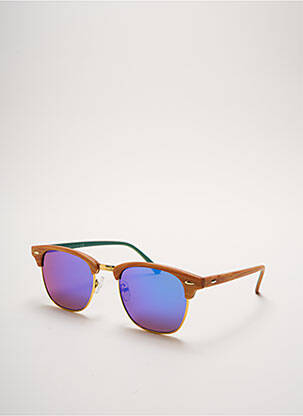 Lunettes de soleil imprimé fantaisie marron CITY VISION EYEWEAR femme