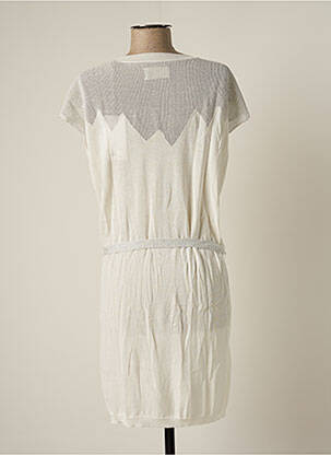 Robe courte manches courtes manches courtes blanc ZADIG & VOLTAIRE femme
