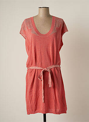 Robe courte manches courtes manches courtes rose ZADIG & VOLTAIRE femme