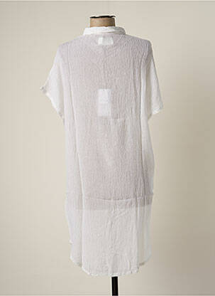 Robe courte manches courtes manches courtes blanc ZADIG & VOLTAIRE femme