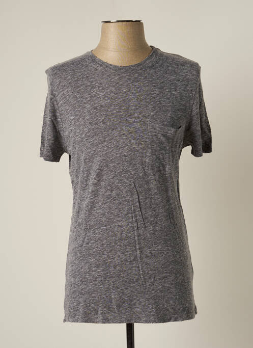 T-shirt gris ZADIG & VOLTAIRE pour homme