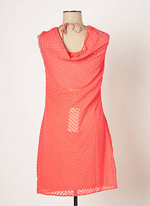 Robe mi-longue sans manche sans manche orange GRACE & MILA femme