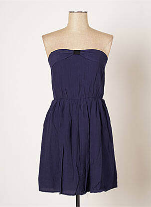 Robe courte sans manche sans manche bleu GRACE & MILA femme