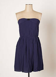 Robe courte sans manche sans manche bleu GRACE & MILA femme