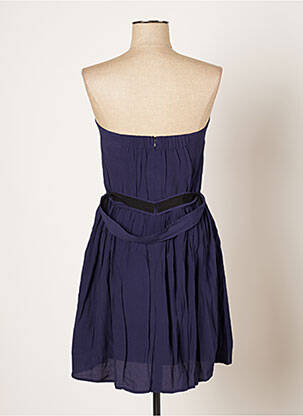 Robe courte sans manche sans manche bleu GRACE & MILA femme