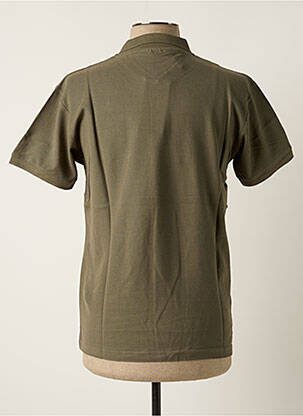 Polo stretch manches courtes vert AUSTIN HEALEY homme