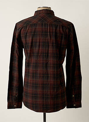 Chemise manches longues poches poitrine marron ZADIG & VOLTAIRE homme