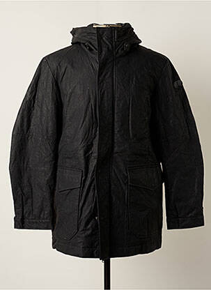 Imperméable poches a capuche noir AI RIDERS ON THE STORM homme