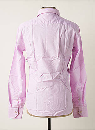Chemise manches longues manches longues violet MELCHIOR homme