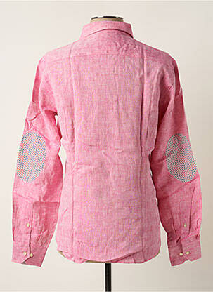 Chemise manches longues manches longues rouge MELCHIOR homme