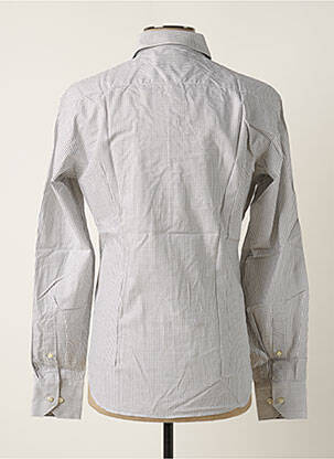 Chemise manches longues manches longues beige MELCHIOR homme