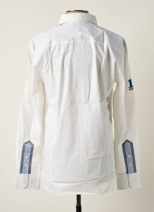 Chemise manches longues blanc VESTIAIRES PRINCIPAUTE CANNOISE pour homme