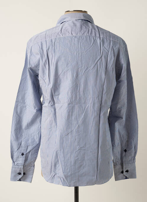 Chemise manches longues bleu MELCHIOR homme