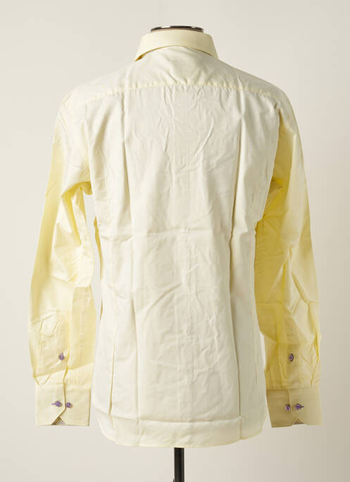 Chemise manches longues jaune MELCHIOR pour homme