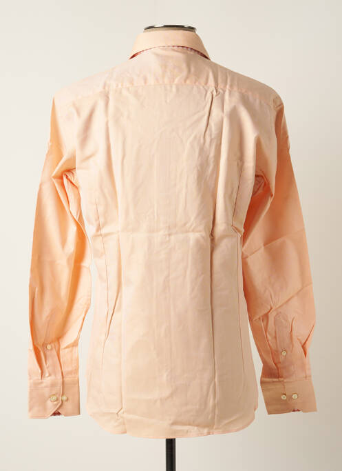 Chemise manches longues orange MELCHIOR pour homme