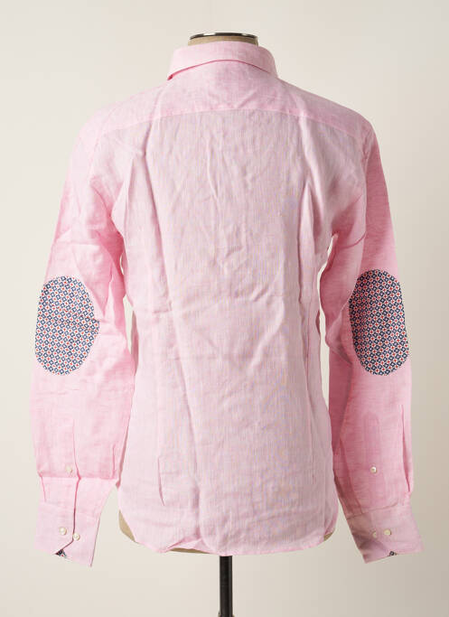 Chemise manches longues rose MELCHIOR pour homme