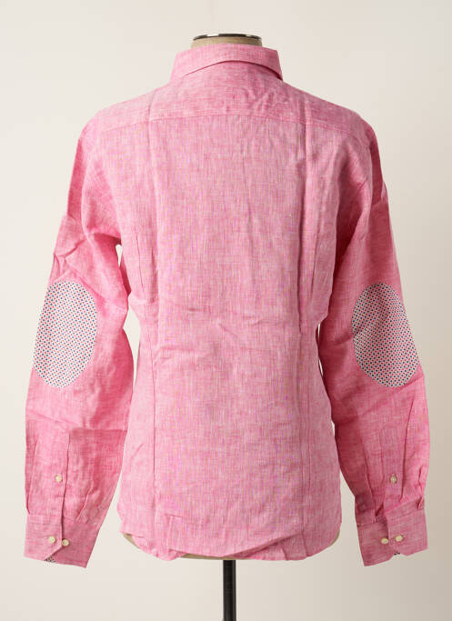 Chemise manches longues rouge MELCHIOR pour homme