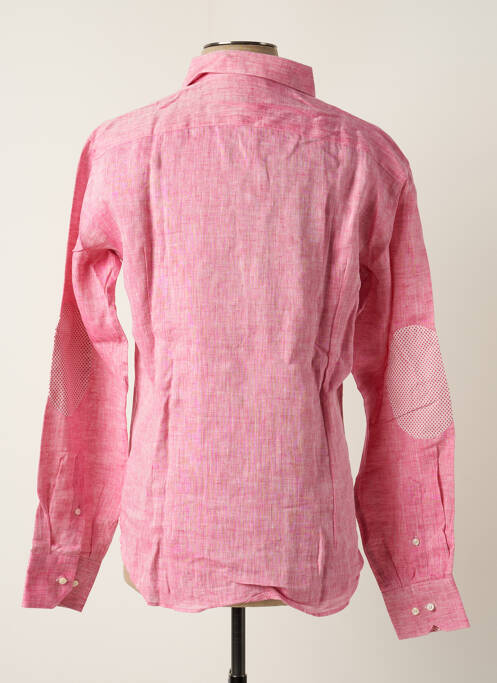 Chemise manches longues rouge MELCHIOR pour homme