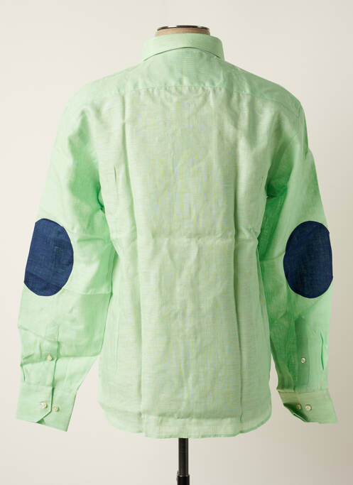 Chemise manches longues vert MELCHIOR homme