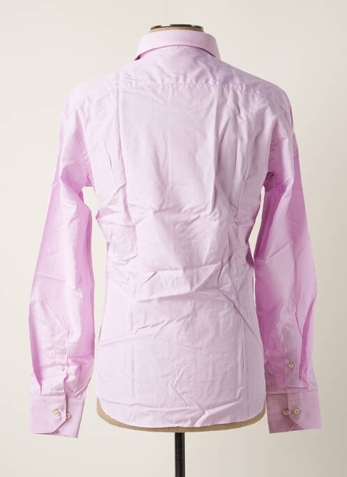 Chemise manches longues violet MELCHIOR pour homme