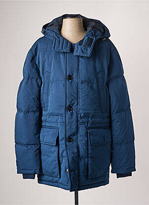 Doudoune poches a capuche bleu ZADIG & VOLTAIRE homme