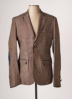 Blazer poches marron SERGE BLANCO homme
