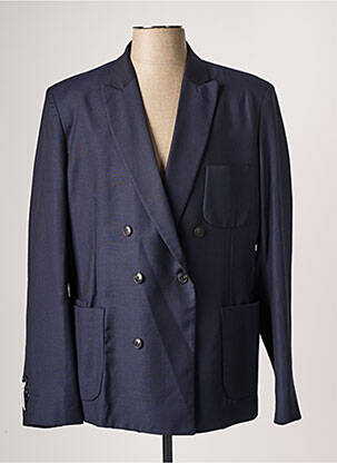 Veste chic poches bleu SERGE BLANCO homme