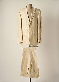 Costume de cérémonie poches beige MARION ROTH homme