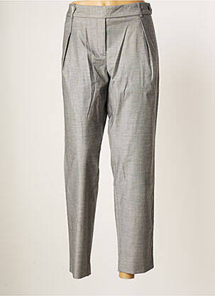 Pantalon 7/8 stretch taille normale gris FACONNABLE femme