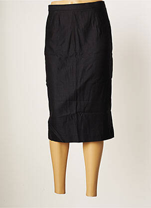 Jupe mi-longue stretch noir FACONNABLE femme