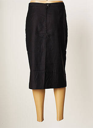 Jupe mi-longue stretch noir FACONNABLE femme
