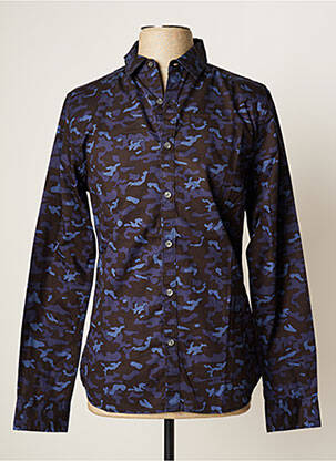 Chemise manches longues manches longues bleu CALVIN KLEIN homme