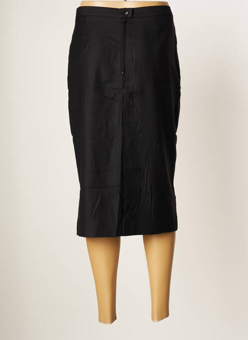 Jupe mi-longue noir FACONNABLE pour femme