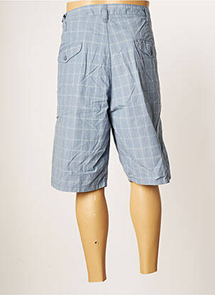 Bermuda coupe droite taille normale bleu GUY BD homme