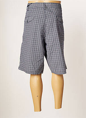 Bermuda coupe droite taille normale bleu GUY BD homme