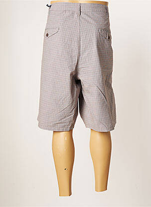 Bermuda coupe droite taille normale beige GUY BD homme