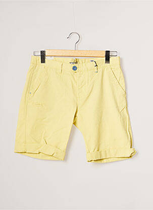 Bermuda coupe droite taille normale jaune ALTA TENSIONE homme