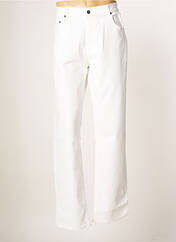 Jeans coupe droite blanc HOLIDAY pour homme seconde vue