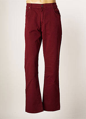 Pantalon Jean Homme Holiday Extensible - Taille Haute 46 à 60 - Coton élastique Imperméable Couleur Corail