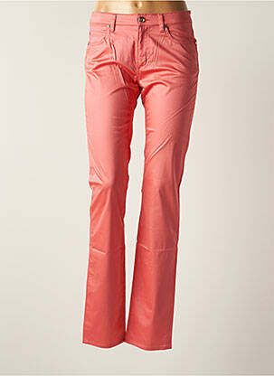 Pantalon droit taille haute taille haute orange CERRUTI 1881 femme