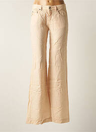 Pantalon flare taille normale taille normale beige CERRUTI 1881 femme