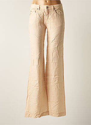Pantalon flare taille normale taille normale beige CERRUTI 1881 femme