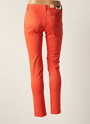 Pantalon slim tissage popeline taille normale orange CERRUTI 1881 femme
