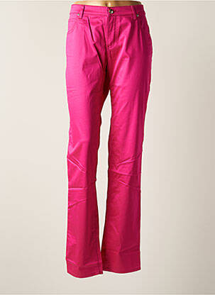 Pantalon droit rose CERRUTI 1881 pour femme