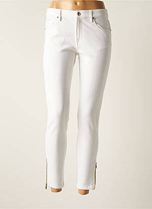 Pantalon slim blanc CERRUTI 1881 pour femme