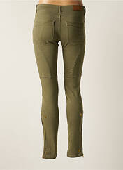 Pantalon slim vert HERITAGE pour femme seconde vue