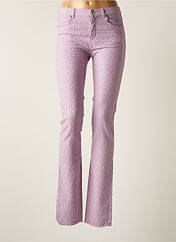 Pantalon slim violet CERRUTI 1881 pour femme seconde vue