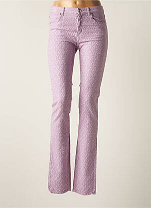 Pantalon slim violet CERRUTI 1881 pour femme